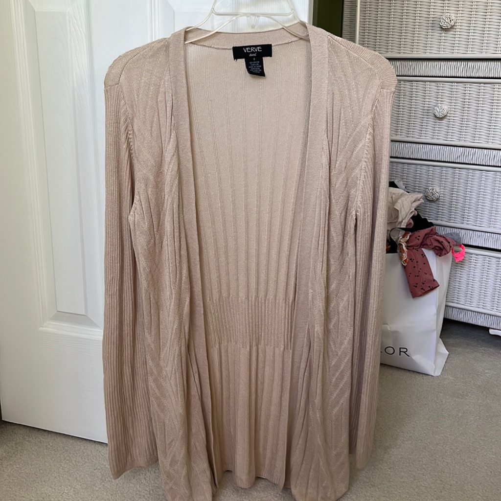Beige Lightweight Sweater Size S